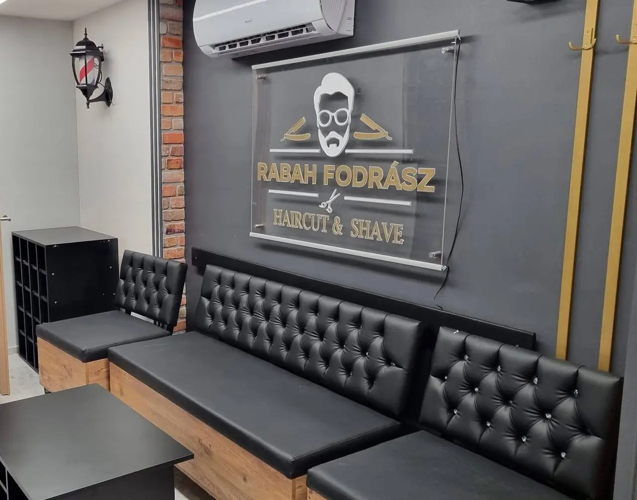 Barbershop interior